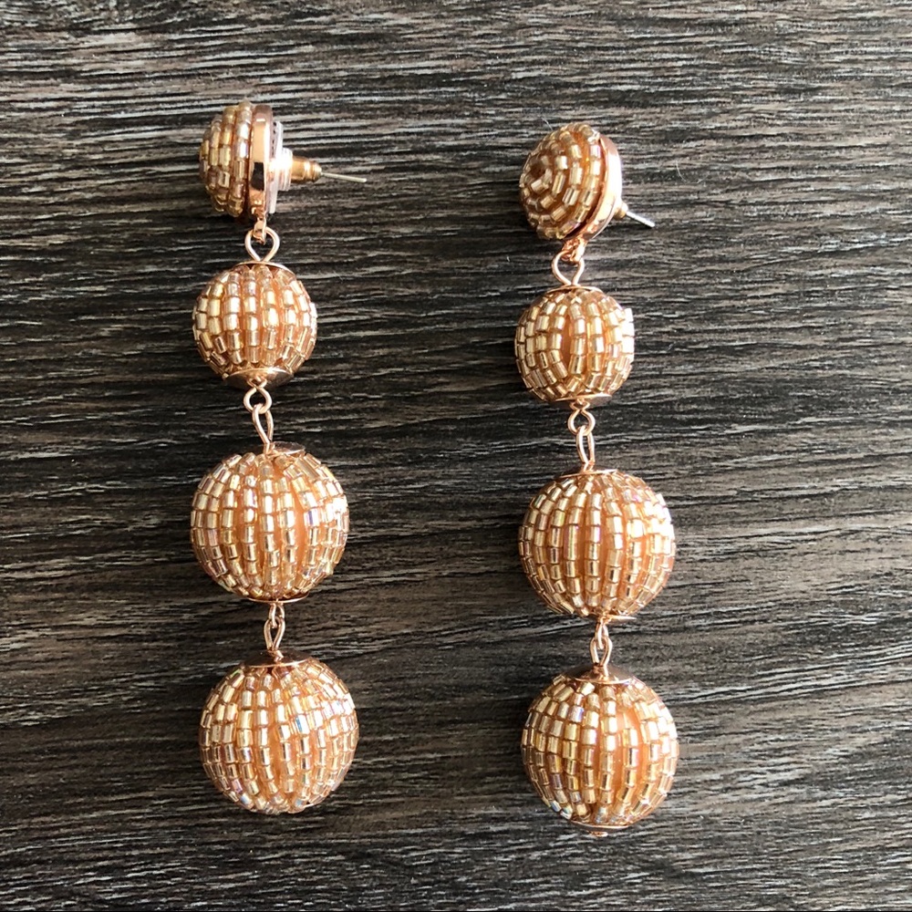 Ball Drop Statement Earrings